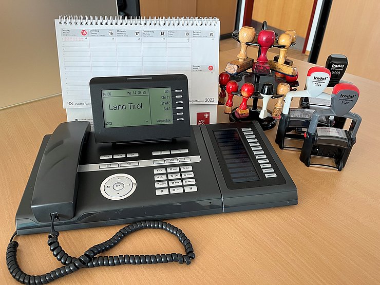 © Land Tirol Telefonanlage