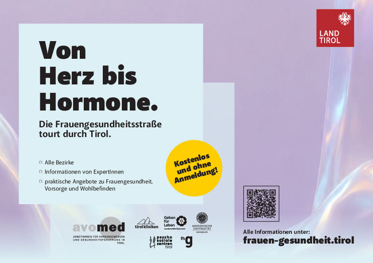 © Land Tirol Frauengesundheitsstraßen