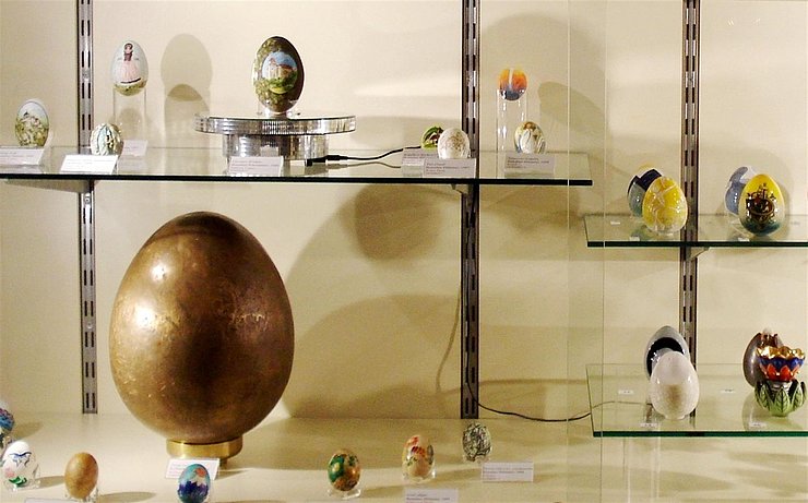 Ostereier im "Jenbacher Museum"