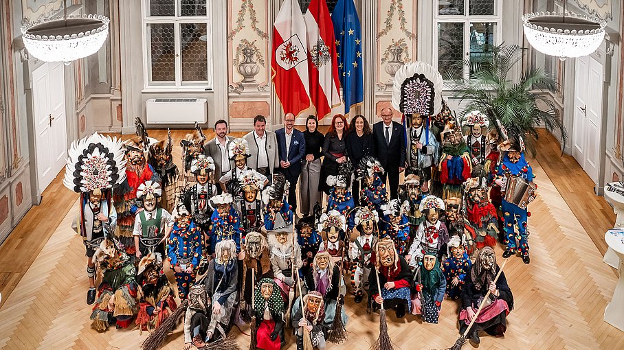 © Land Tirol/Christanell „Rumer Muller“ zu Gast im Landhaus.