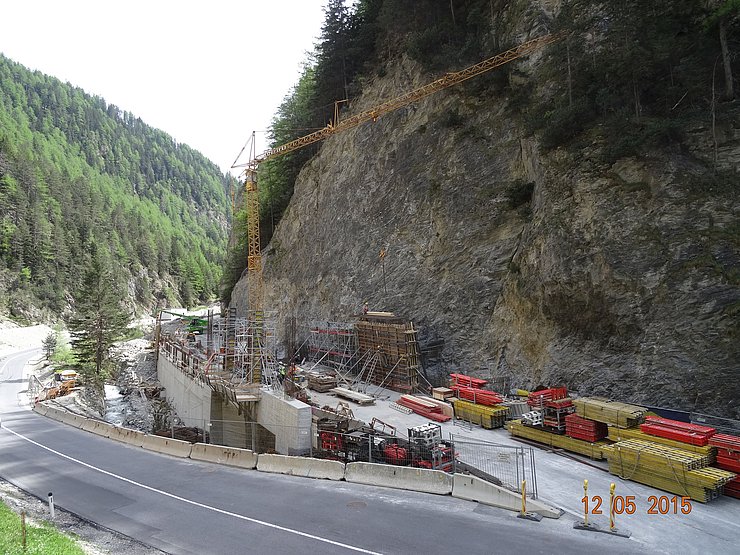 Übersicht Stillerbachbrücke