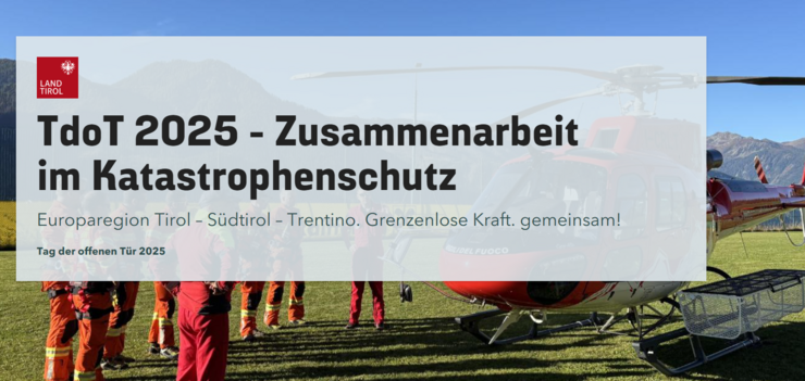 Zusammenarbeit im Katastrophenschutz - ohne Grenzen