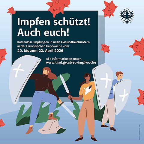 � Land Tirol Europäische Impfwoche 2026