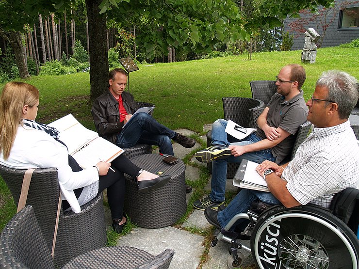 © Grillhof Gruppenarbeit