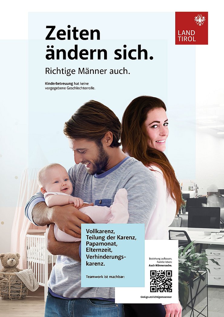 Sujet Kampagne "Sorgende Männer"