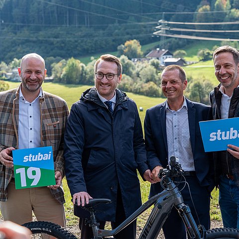 LHStv Wohlgemuth: „Neue Radroute ist Meilenstein für nachhaltige Mobilität im Stubaital“ 