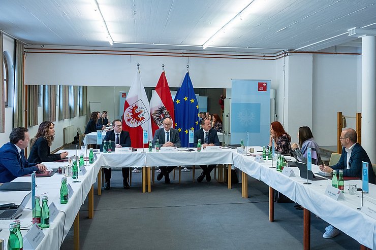 Tag zwei der Frühjahrsklausur der Tiroler Landesregierung.