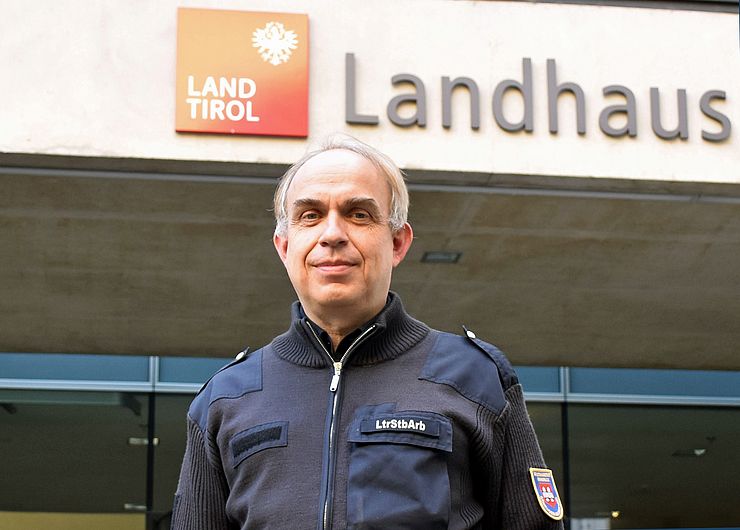Elmar Rizzoli wird Leiter des Tiroler Krisen- und Katastrophenmanagementzentrums. 