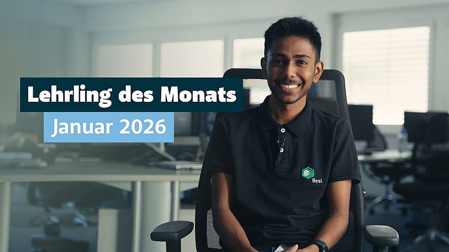 Lehrling des Monats Januar 2026 - Matteo Oberladstätter