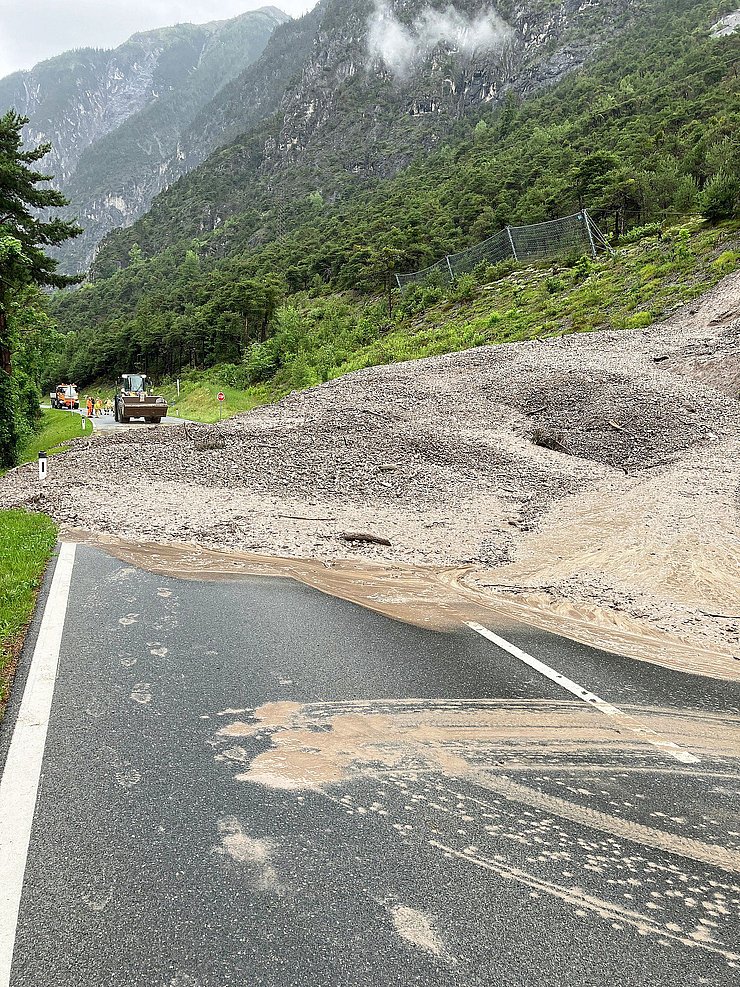 Mure auf Straße