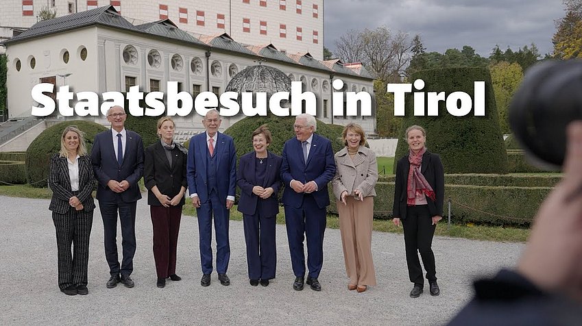 Hoher Besuch in Tirol: Staatsbesuch Bundespräsident Steinmeier und Bundespräsident Van der Bellen