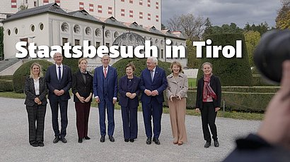 © Land Tirol/Raggl Hoher Besuch in Tirol: Staatsbesuch Bundespräsident Steinmeier und Bundespräsident Van der Bellen