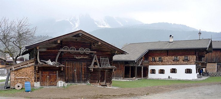 Außenansicht des "Heimatmuseums Beim Wegmacher" in "Ellmau"