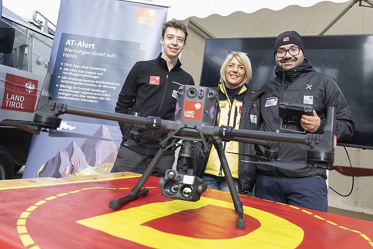 Das Land Tirol sorgt auch für die Sicherheit seiner Bevölkerung und Gäste.