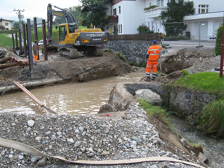 Einrichtung Wasserhaltung - 6. September 2010