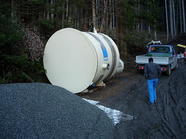 Wasserversorgungsanlage Gemeinde Lans - Sanierung Quellgebiet "Kendlries"