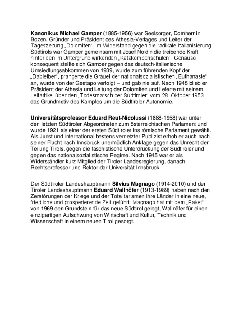 Informationen