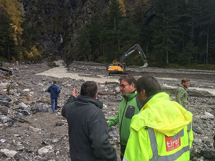 In Osttirol sind Unwetterschäden in Millionenhöhe entstanden.