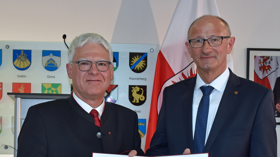 © Land Tirol/Brandhuber Siegmund Geiger ist neuer Bezirkshauptmann von Landeck