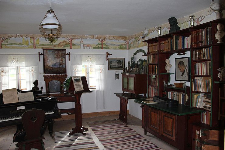 Musikzimmer im "Heimatmuseum Tannheimertal"