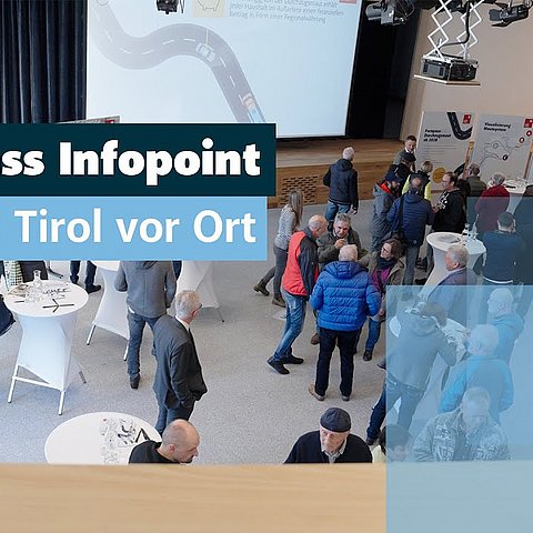 Fernpass Infopoint, Land Tirol vor Ort