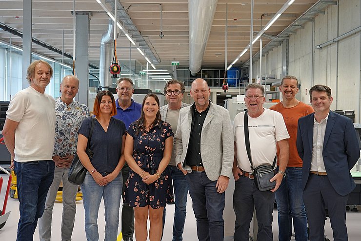 Besuch Landesdruckerei