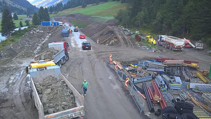 Übersicht Baustelle