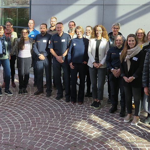 Gruppenbild aller TeilnehmerInnen