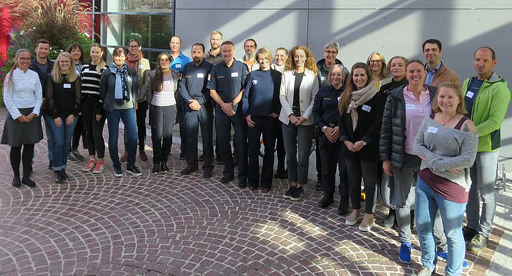 Gruppenbild aller TeilnehmerInnen