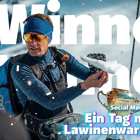 Ein Tag mit dem Lawinenwarndienst.