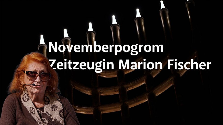 Gedenken Novemberpogrom - Gespräch mit Zeitzeugin Marion Fischer