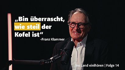 50 Jahre nach dem Olympiasieg - Franz Klammer | Ins Land einihören Folge 14