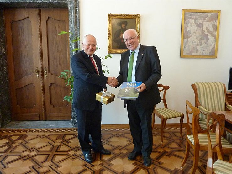 LTP van Staa und der türkische Botschafter Mehmet Hasan Gögüs