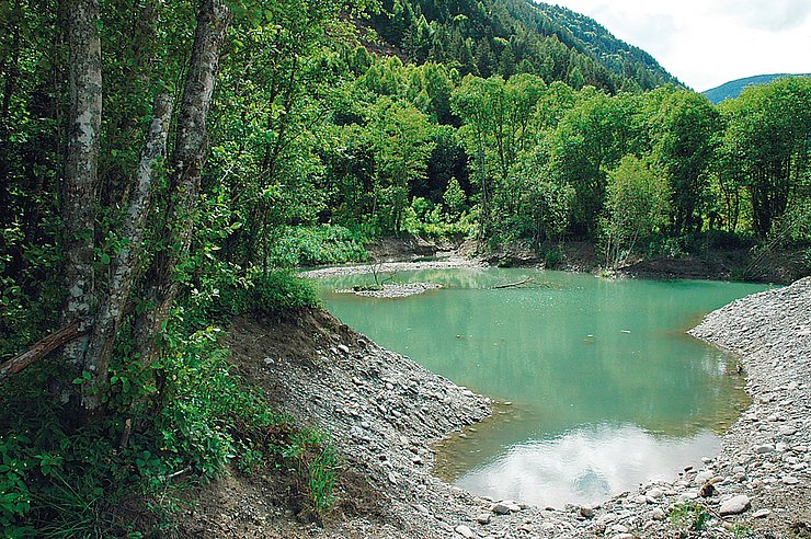 Naturnahes stehendes Gewässer