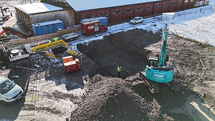 Baubeginn Pumpstation Nord und Süd - November 2025