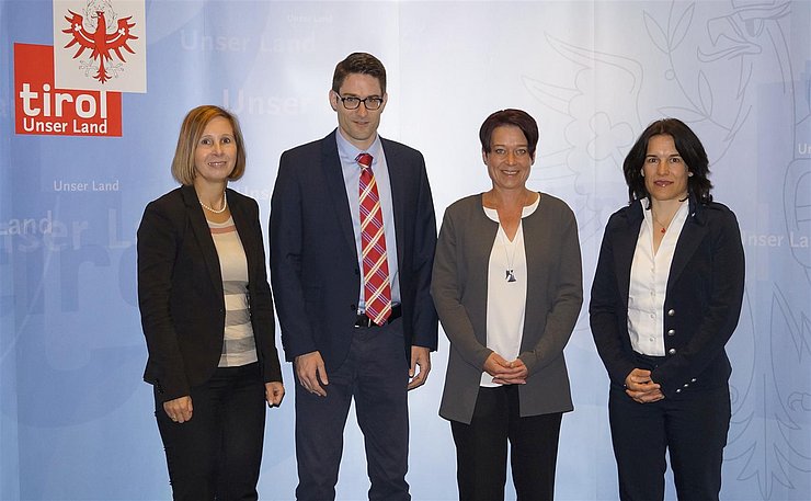 v.l. LRin Gabriele Fischer, Behindertenanwalt Christof Widhalm, LTPin Sonja Ledl-Rossmann und Landesvolksanwältin Maria Luise Berger