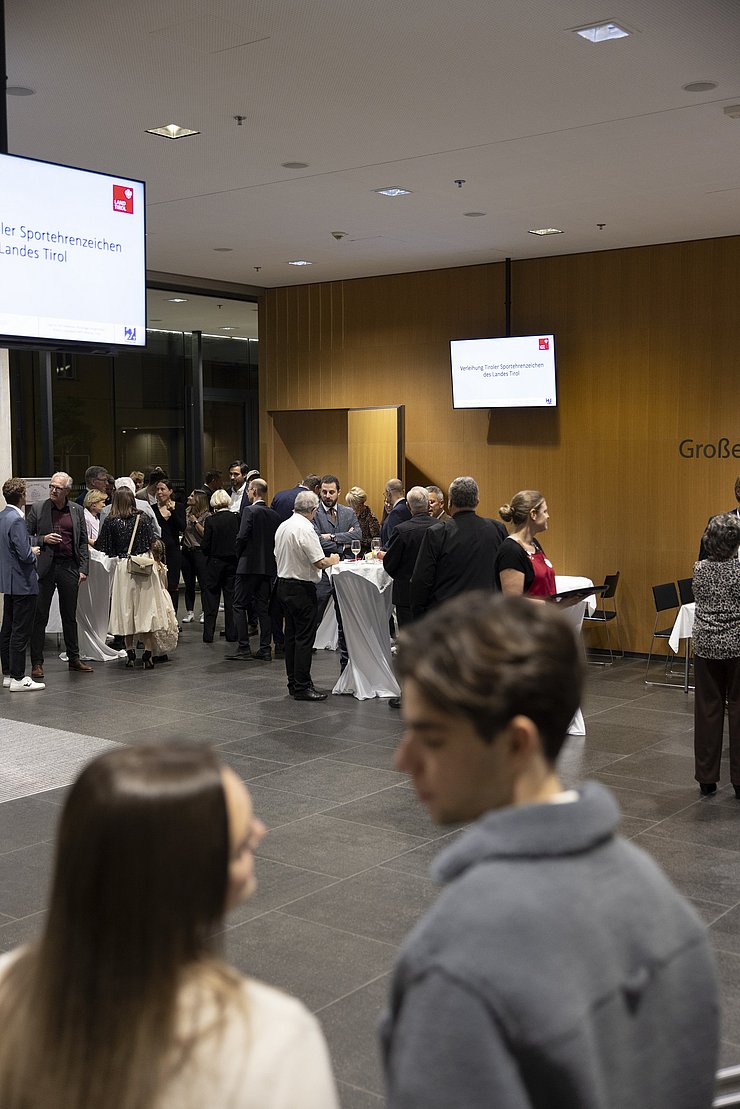 © Land Tirol/W9 Mario Webhofer Impressionen Festakt Verleihung Tiroler Sportehrenzeichen 03. November 2025