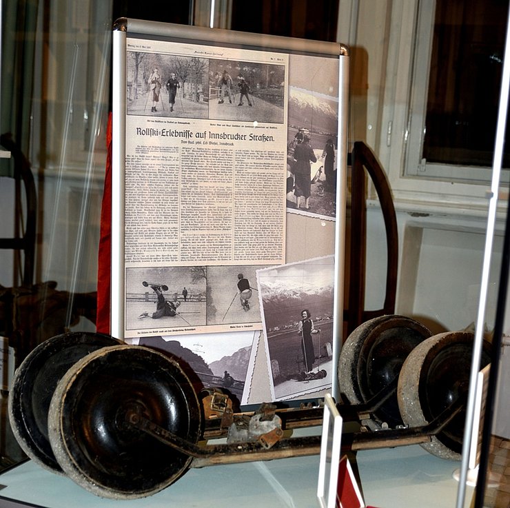 Rollenski im "Haus des Gastes"