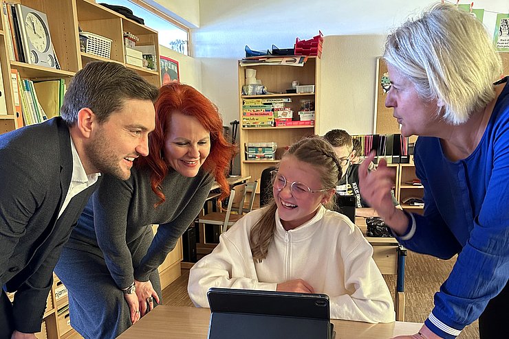 Unterricht in der Sonderschule in Fügen