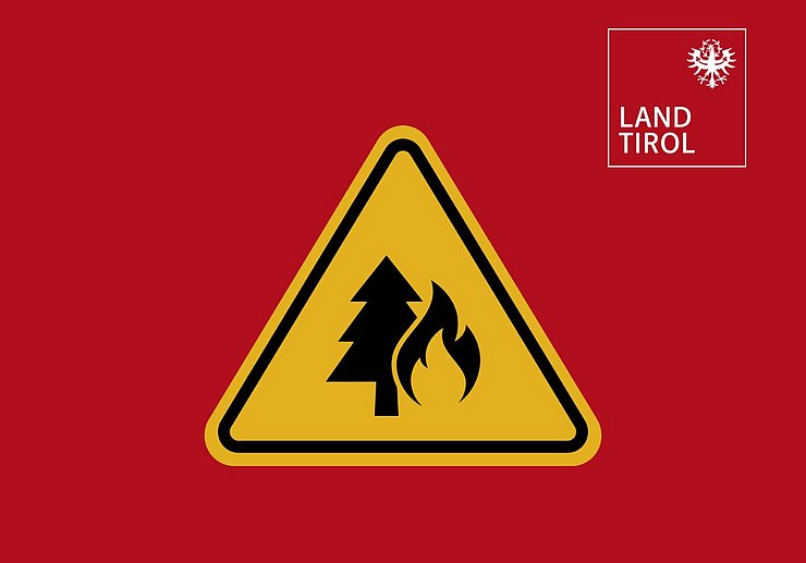© Land Tirol Warnsymbol
