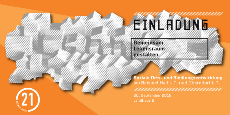 Einladung Gemeinsam Lebensraum gestaltung
