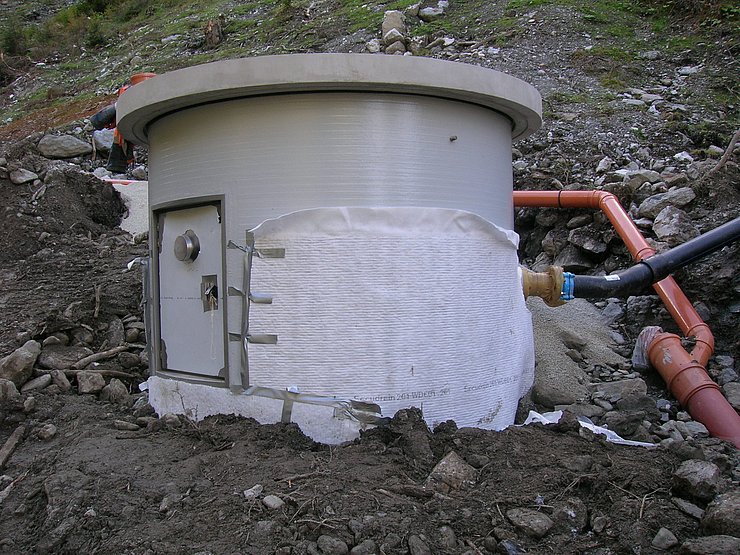 Wasserversorgungsanlage Gemeinde Kematen - Sanierung Quellgebiet "Höllenrain"