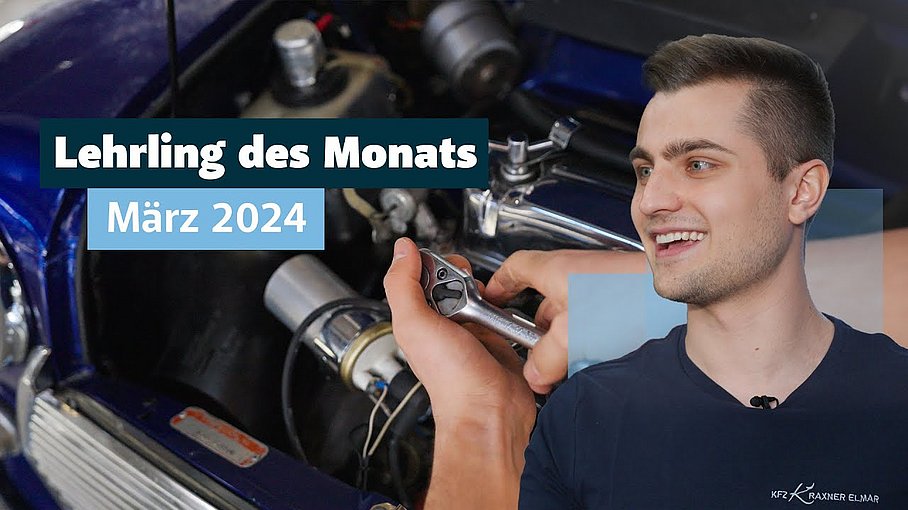 Lehrling des Monats März 2024