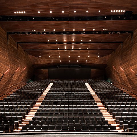 Ein Konzertsaal.