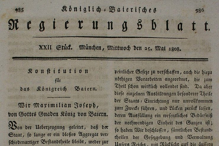 Verfassung Bayerns