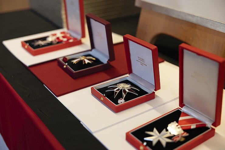 Heute wurden im Landhaus Bundesauszeichnungen der Republik Österreich vergeben.