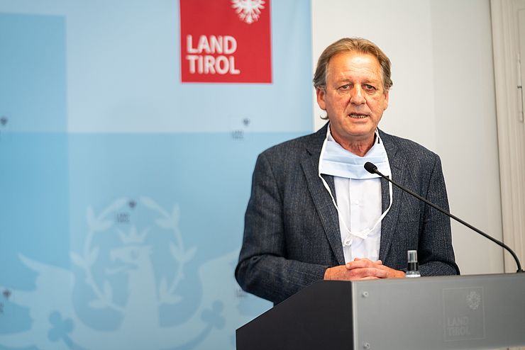 Erwin Zangerl (Präsident Arbeiterkammer Tirol): „Wir haben rund 23.000 Beratungen durchgeführt." 