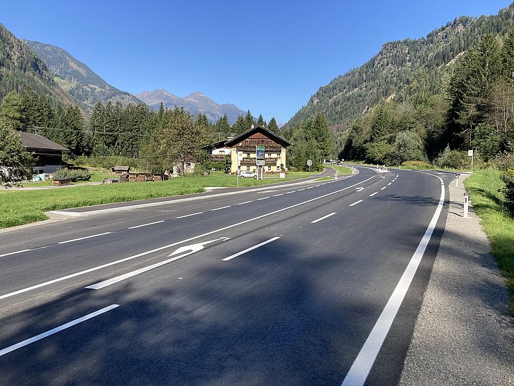 B 108 Felbertauernstraße - Zufahrt Weirer