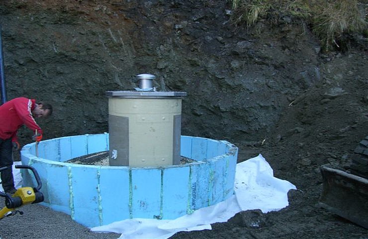 Wasserversorgungsanlage Gemeinde Lans - Sanierung Quellgebiet "Kendlries"