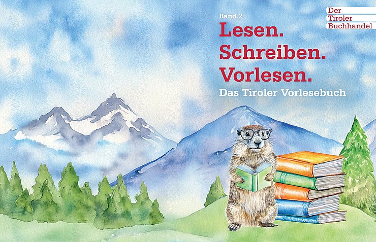 © WK Tirol Das vorläufige Cover des Tiroler Vorlesebuchs 2026 – dort werden die besten Geschichten des Volksschulwettbewerbs veröffentlicht.